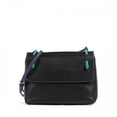 Mywalit Rio Crossbody bag grained leather black