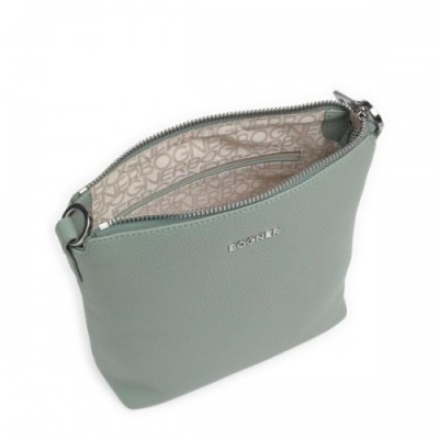 Bogner Andermatt Flavia Crossbody bag grained leather mint green