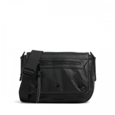 FredsBruder Deep Dark Crossbody bag polyurethane black