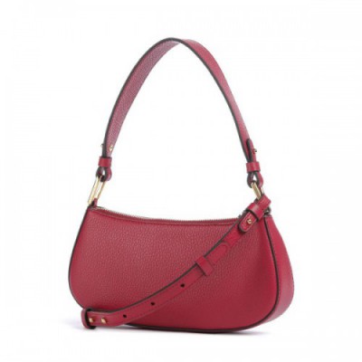 Coccinelle Merveille Shoulder bag grained leather red