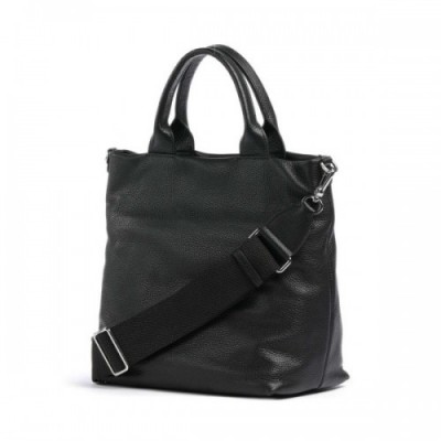 Abro Dalia Raquel Handbag grained cow leather black