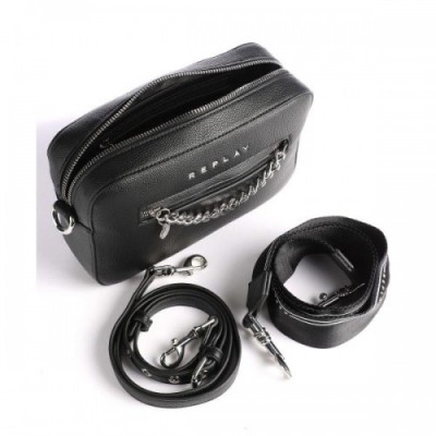 Replay Crossbody bag synthetic black