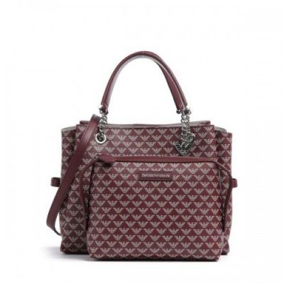 Emporio Armani Annie Handbag polyester dark red