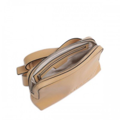 Liebeskind Elvira Lamb SF Verna Fanny pack fine grain leather beige