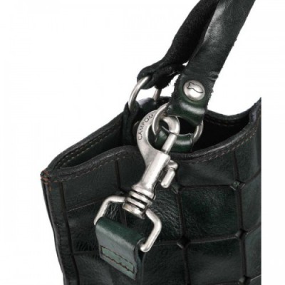 Campomaggi Handbag cow leather dark green