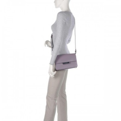 Liebeskind Alex Biker M Crossbody bag cow leather violet