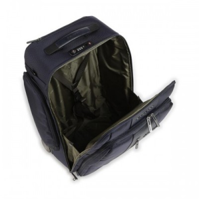 Piquadro Rolling briefcase dark blue 53 cm