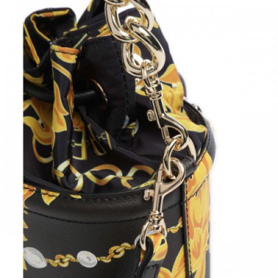 Versace Jeans Couture Couture 01 Bucket bag synthetic black