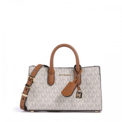 Michael Kors Scarlett Handbag canvas beige/brown