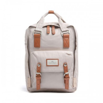 Doughnut Macaroon Backpack 14″ nylon beige