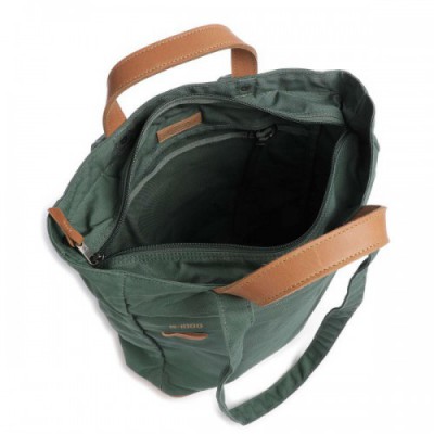 Fjällräven No. 2 Tote bag polyester, organic cotton dark green