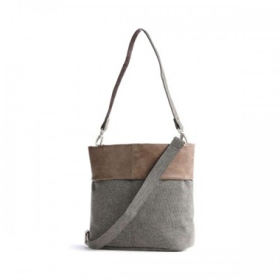 Zwei Olli OT8 Shoulder bag polyester, synthetic taupe