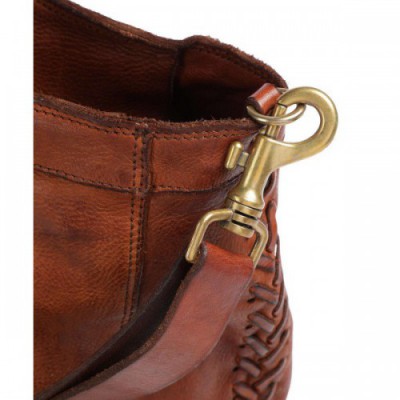 Campomaggi Tote bag grained cow leather cognac