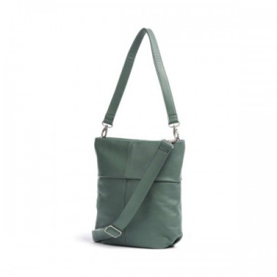 Zwei Mademoiselle.M M90 Hobo bag synthetic greygreen