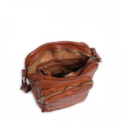 Campomaggi Crossbody bag cow leather cognac