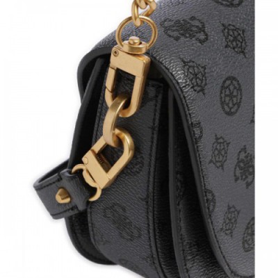 Guess Kuba Shoulder bag synthetic dark grey