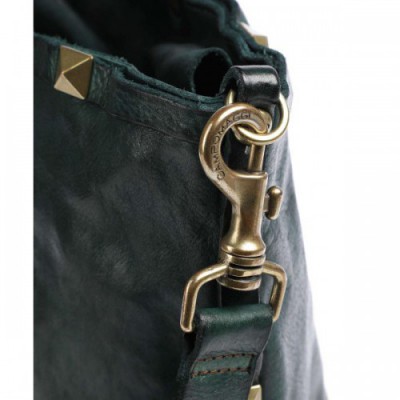 Campomaggi Prestige Tote bag grained cow leather dark green