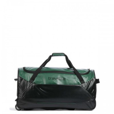 Travelite Basics Travel bag with wheels green 71 cm