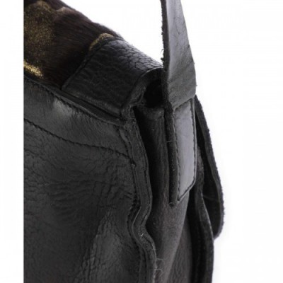 Campomaggi Crossbody bag grained cow leather black