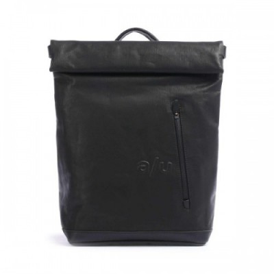 Aunts & Uncles Japan Wakayama Rolltop backpack organic cotton black