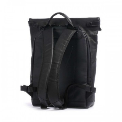 Aunts & Uncles Japan Wakayama Rolltop backpack organic cotton black