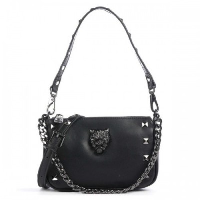 Plein Sport Devon Studs Shoulder bag synthetic black