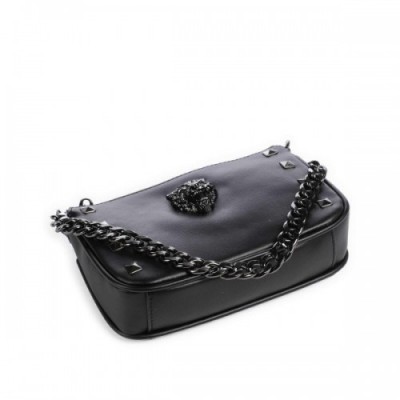 Plein Sport Devon Studs Shoulder bag synthetic black