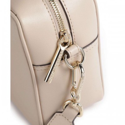 Mandarina Duck Lady Duck Crossbody bag softly grained calfskin beige