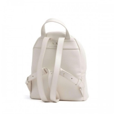 Armani Exchange Backpack synthetic ivory