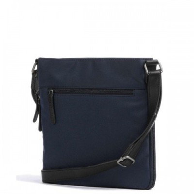 The Chesterfield Brand Fusion Malmo Crossbody bag nylon, leather navy