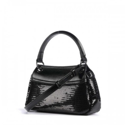 Armani Exchange Wave Crossbody bag synthetic black