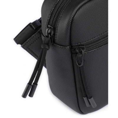 Lacoste LCST Crossbody bag synthetic black