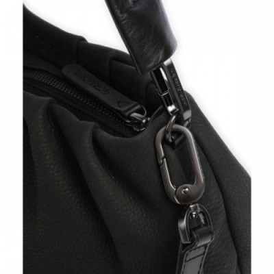 Aunts & Uncles Heavenly Meadow Pearl Shoulder bag brushed cow leather black