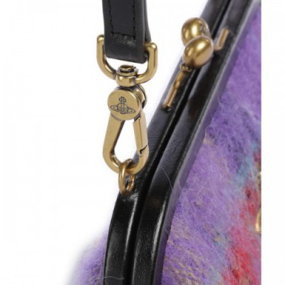 Vivienne Westwood Vivienne Mohair Shoulder bag fabric multicolour