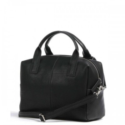 Burkely Soft Skylar Handbag fine grain leather black