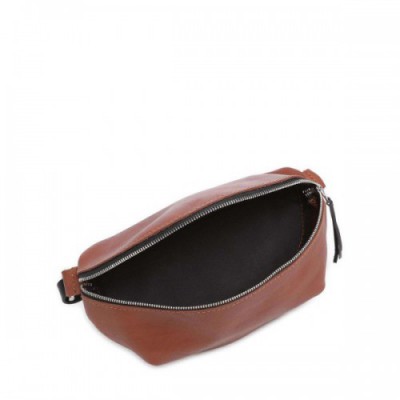 Harold's Nabuku Fanny pack fine grain cow leather cognac