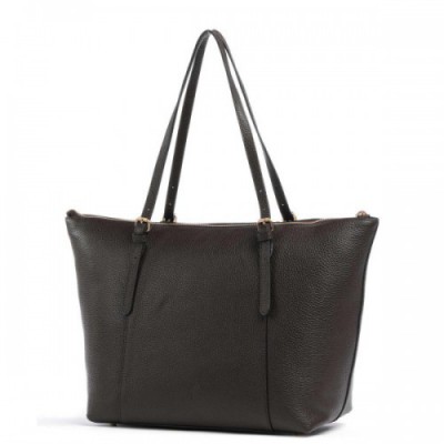 JOOP! Giada Helena Tote bag grained leather dark brown