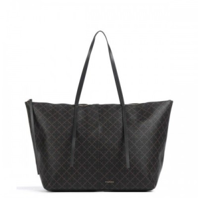 by Malene Birger Luze Tote bag synthetic dark brown