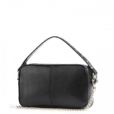 Núnoo Florence Helena Crossbody bag saffiano leather black