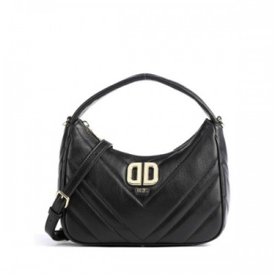 DKNY Delphine Shoulder bag lamb leather black