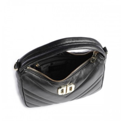 DKNY Delphine Shoulder bag lamb leather black