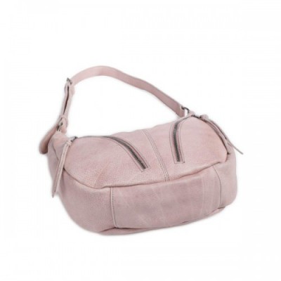 FredsBruder Dear Hobo bag grained leather antique pink