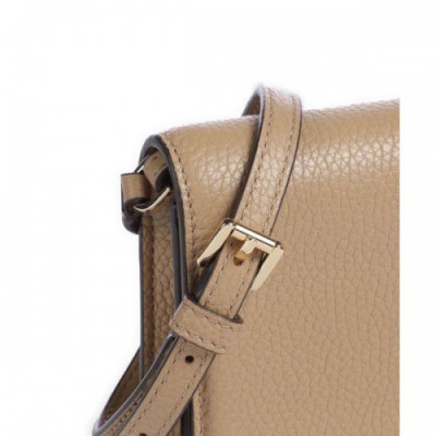 Michael Kors Jet Set Crossbody bag grained cow leather beige