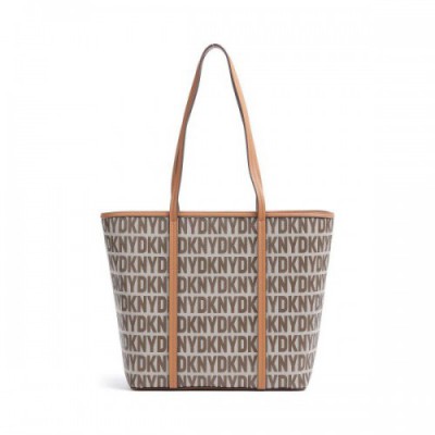 DKNY Milano Seventh Avenue Tote bag synthetic brown