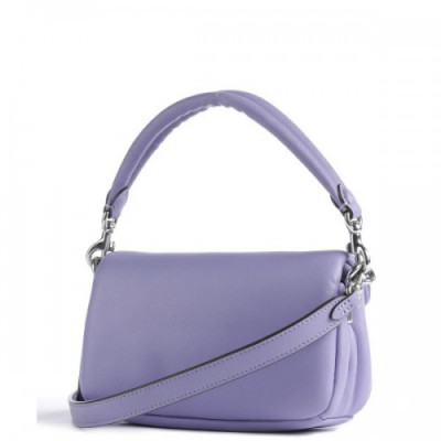 Coach Pillow Tabby 18 Crossbody bag nappa leather violet