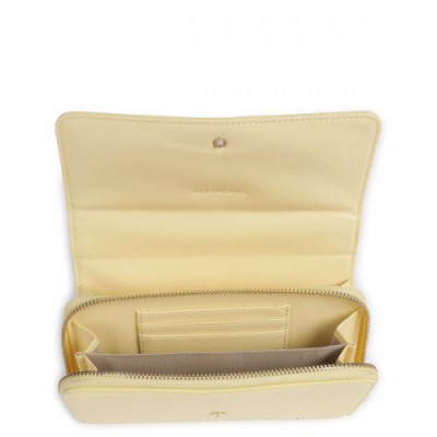 Valentino Bags Zero Re Wallet synthetic yellow