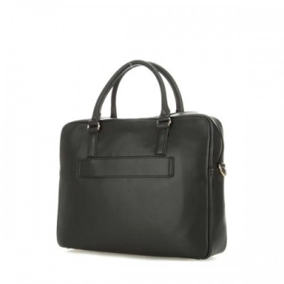 Lancaster Mademoiselle Briefcase 14″ grained cow leather black