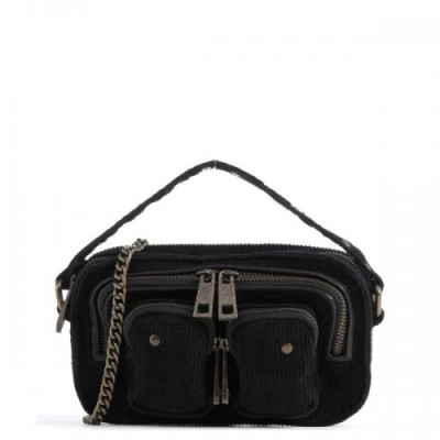 Núnoo Corduroy Helena Crossbody bag cotton black