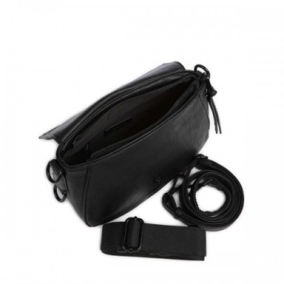 FredsBruder Deep Dark Crossbody bag polyurethane black