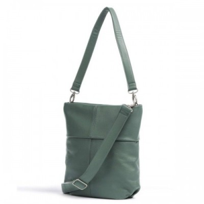 Zwei Mademoiselle.M M90 Hobo bag synthetic greygreen